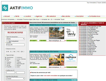 Tablet Screenshot of immobilier-toulon.aktifimmo.com