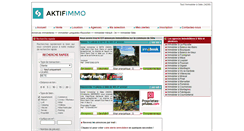 Desktop Screenshot of immobilier-sete.aktifimmo.com