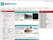 Tablet Screenshot of immobilier-agde.aktifimmo.com