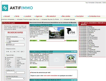 Tablet Screenshot of immobilier-marseille.aktifimmo.com