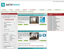 Tablet Screenshot of immobilier-brest.aktifimmo.com